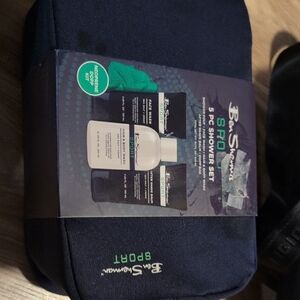 Ben Sherman Navy 5-Piece Shower Set Gift.Set NWT